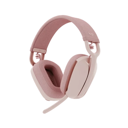 Logitech Zone Vibe 100 Bluetooth Çağrı Merkezi Kulaklığı - Pembe